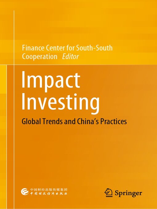 Title details for Impact Investing by Finance Center for South-South Cooperation - Available